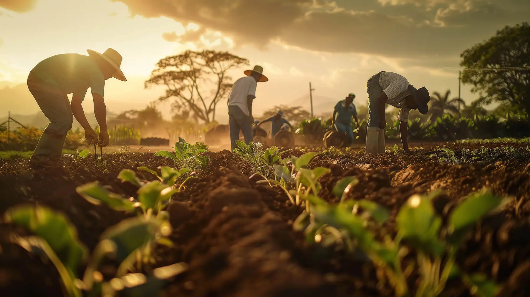 ag workers in fields